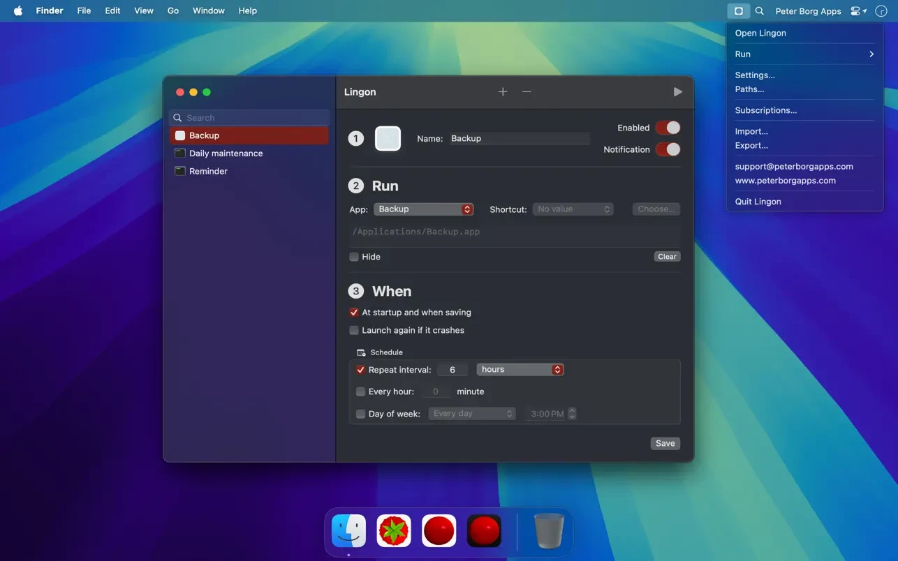 Lingon 10 screenshot 3
